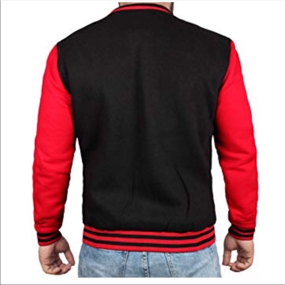 🍎 Decrum bomber varsity jacket new - Picture 4 of 6